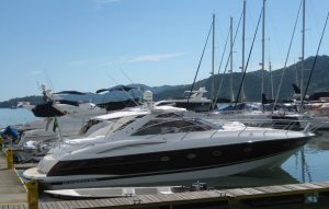 Yachtauslieferung Sunseeker Camargue 50 in Brasilien