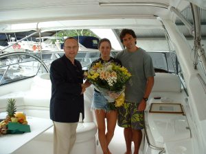 Yachtauslieferung Sunseeker Camargue 50 in Brasilien