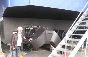 Besuch der Schiffswerft MCP