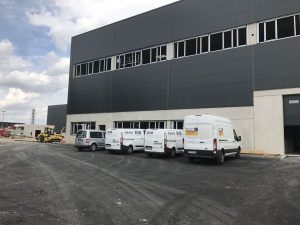 Logistikpark in Krefeld