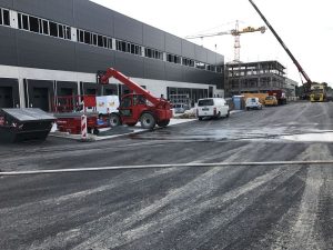 Logistikpark in Krefeld