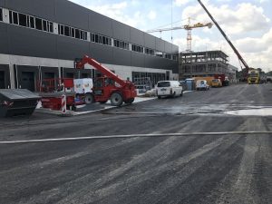 Logistikpark in Krefeld