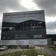 Logistikpark in Krefeld