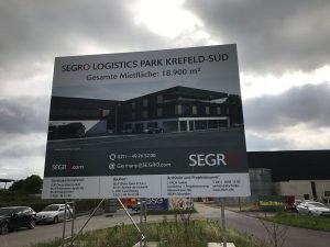 Logistikpark in Krefeld